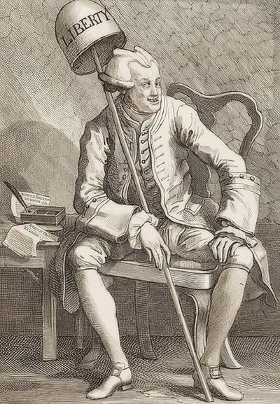 约翰·威尔克斯（John Wilkes） 1763年 作者 威廉·霍加斯