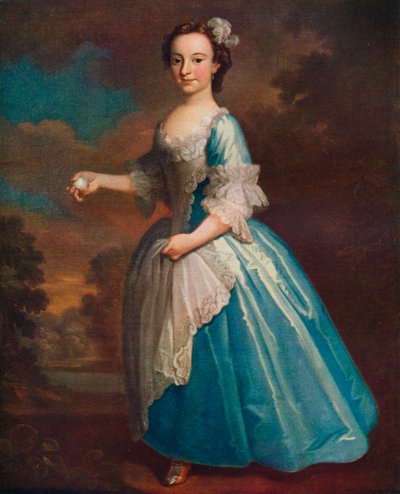 威廉·霍加斯（Eiliabeth Hatch）小姐，威廉·霍加斯（Wiliam Hogarth），1929年 作者 威廉·霍加斯