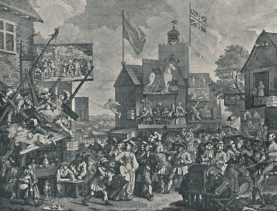 南华克博览会（Southwark Fair），1733年，1920年 作者 威廉·霍加斯