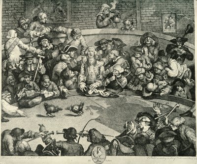 十八世纪的运动，c1720-1764，1925年。 作者 威廉·霍加斯