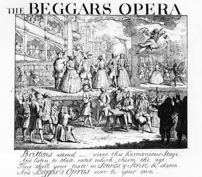 The Beggar&39;s Opera Burlesqued，1728 作者 威廉·霍加斯