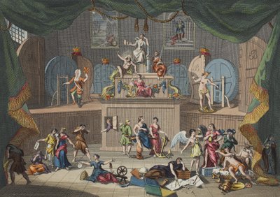 彩票，来自&39;Hogarth Restored：The Whole Works of the famous William Hogarth，由Thomas Cook&39;重新雕刻，酒吧。 1812年（手工雕刻） 作者 威廉·霍加斯