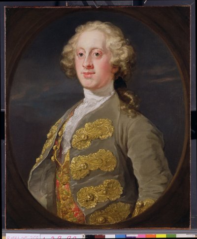 威廉·卡文迪什，哈廷顿侯爵，德文郡第四公爵（1720-64）1741年 作者 威廉·霍加斯