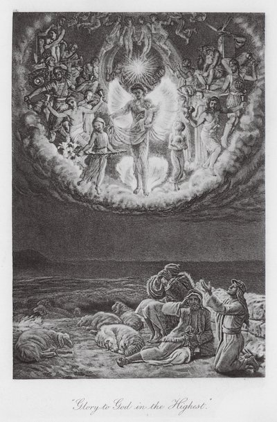 "荣耀归于至高无上的上帝"（照相凹版画） 作者 威廉·霍尔曼（后）亨特