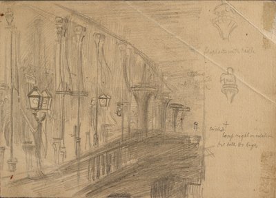 伦敦桥的研究，1863年 作者 威廉·霍尔曼·亨特