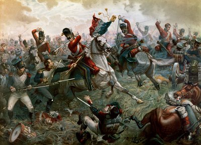 滑铁卢战役，1815年6月18日，1898年 作者 William Holmes Sullivan