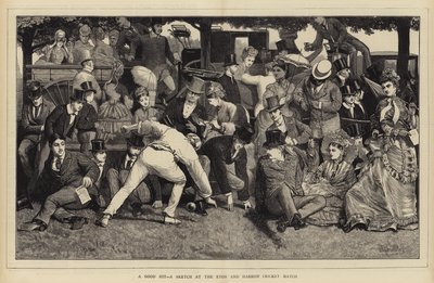 在伊顿和哈罗板球比赛中获得好评 作者 William III Bromley