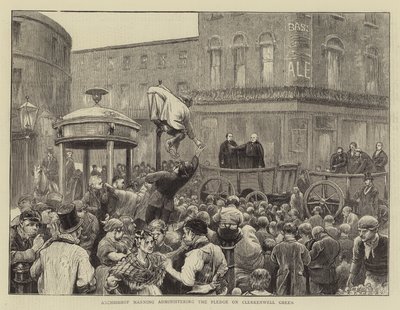 Manning大主教管理Clerkenwell Green的承诺 作者 William III Bromley