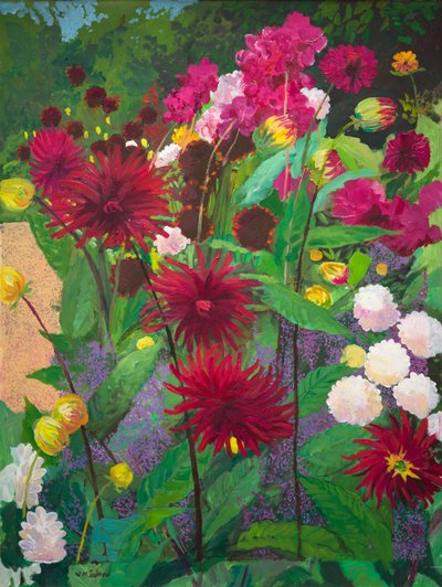 欢乐花园（板上油画） 作者 威廉·爱尔兰