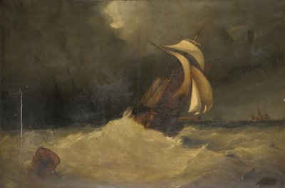 Seapiece（布面油画） 作者 威廉·J·利瑟姆