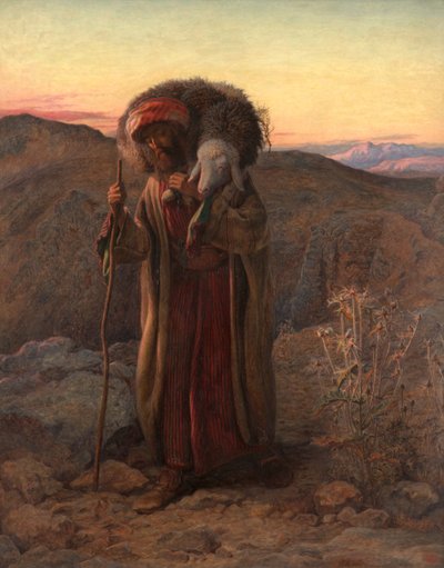 失落的羊，1864年 作者 William J. Webbe or Webb