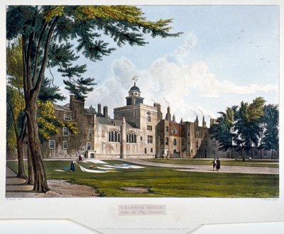 伦敦芬斯伯里的Charterhouse，1816年 作者 威廉·詹姆斯·贝内特