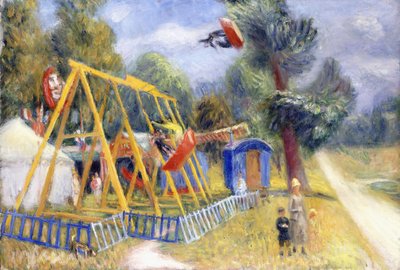 法国博览会，约1927年（布面油画） 作者 威廉·詹姆斯·格拉肯斯