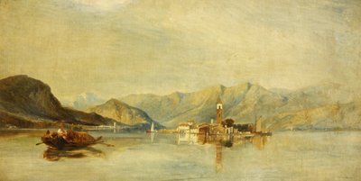Lago Maggiore和Isola Bella（布面油画） 作者 威廉·詹姆斯·穆勒