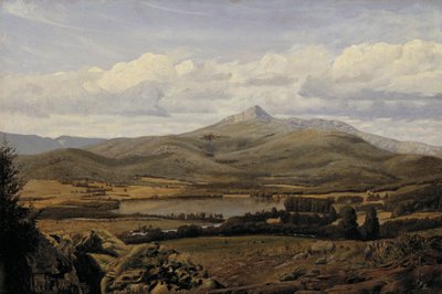 乔科鲁亚山，1856年。 作者 威廉·詹姆斯·斯蒂尔曼