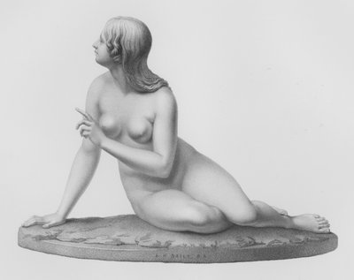 Eve Listening to the Voice，由 W Roffe 从 F R Roffe 的一幅画中雕刻而成（雕刻） 作者 威廉·约翰·罗夫