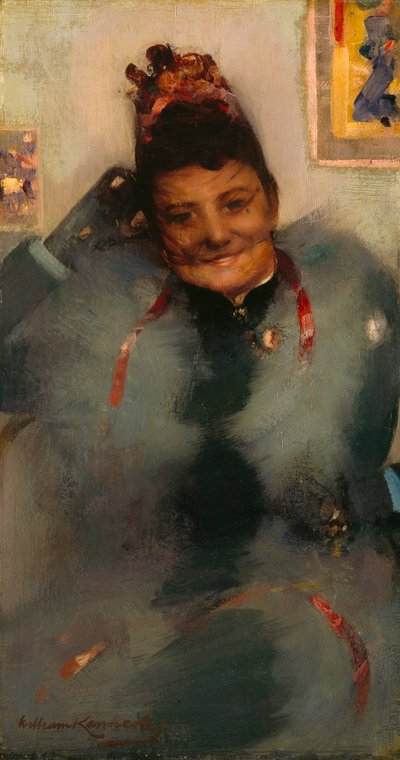 毛蟒（布面油画） 作者 威廉·肯尼迪