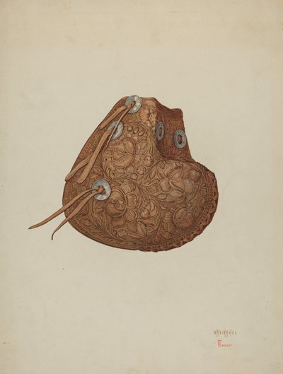 马镫，约1939年。 作者 威廉·基克霍费尔