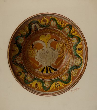 帕。德国菜，约1938年。 作者 威廉·L·安特里姆