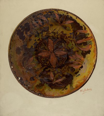 帕。德国板块，约1937年。 作者 威廉·L·安特里姆