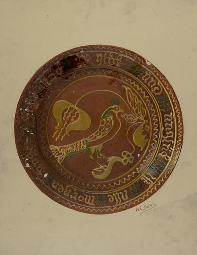帕。德国板块，约1938年。 作者 威廉·L·安特里姆