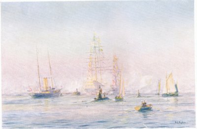 朴次茅斯港1912年，1915年 作者 威廉·莱昂内尔·威利