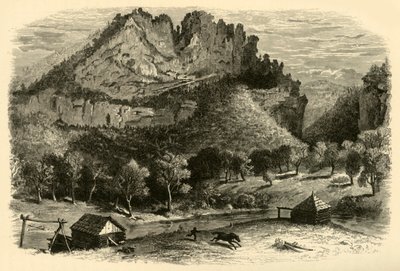塞内卡的悬崖》，1872年。   作者 威廉·路德威尔·谢泼德