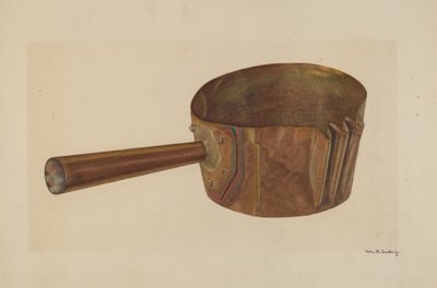 糖果杓，约1938年。 作者 威廉·路德维希