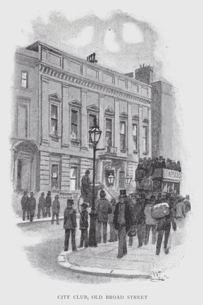 City Club, Old Broad Street (litho) 作者 威廉·卢克