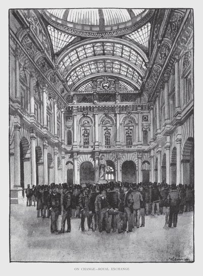 On Change, Royal Exchange (litho) 作者 威廉·卢克