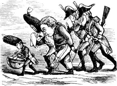 威廉·特克雷（William Thackeray）的《玫瑰与指环》一书中的插图，1855年。 作者 威廉·马克和平·萨克雷