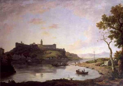 Ville Neuve - Vis a Vis Avignon（布面油画） 作者 威廉·马洛