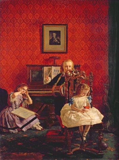 Music Hath Charms，1861 作者 威廉·毛·埃格利