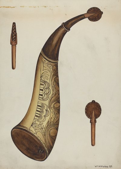 粉角，1937年。 作者 威廉·麦考利