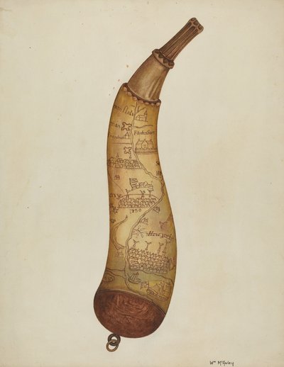 粉角，约1940年。 作者 威廉·麦考利