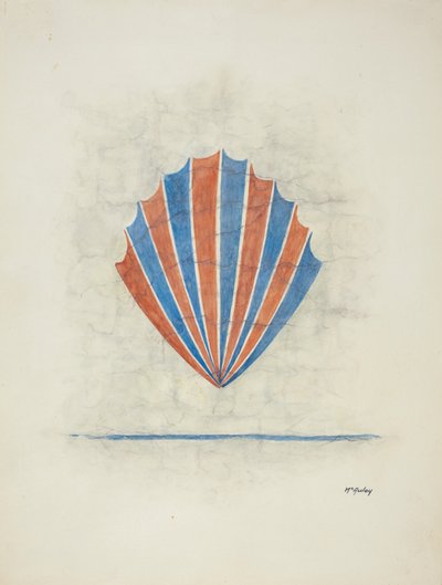 复原图。壁画，1938年。 作者 威廉·麦考利