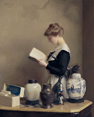 众议院女佣，1910年 作者 威廉·麦格雷戈·帕克斯顿