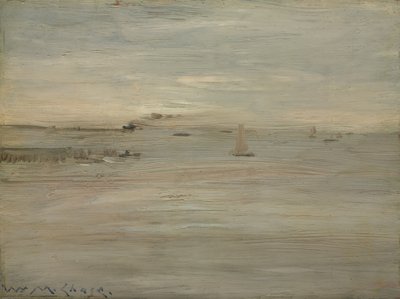 海军陆战队c。 1888年。 作者 威廉·梅里特·蔡斯