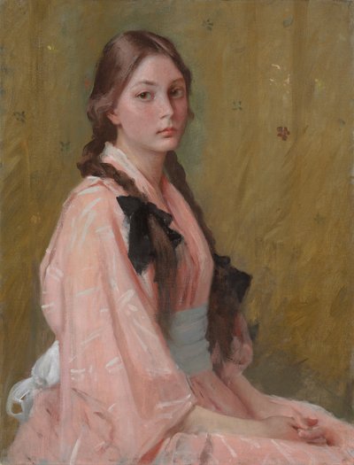 蒙娜丽莎·R·威廉·梅里特·蔡斯夫人的女儿，约1894年 作者 威廉·梅里特·蔡斯