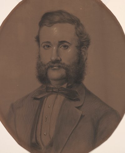 华莱士·福斯特船长的肖像 作者 William Merritt Chase