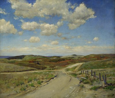 辛纳科克山，约1895年。 作者 威廉·梅里特·蔡斯