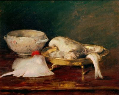 Still Life with Fish 作者 威廉·梅里特·蔡斯