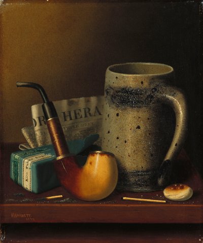 先驱报，1878年 作者 威廉·迈克尔·哈内特