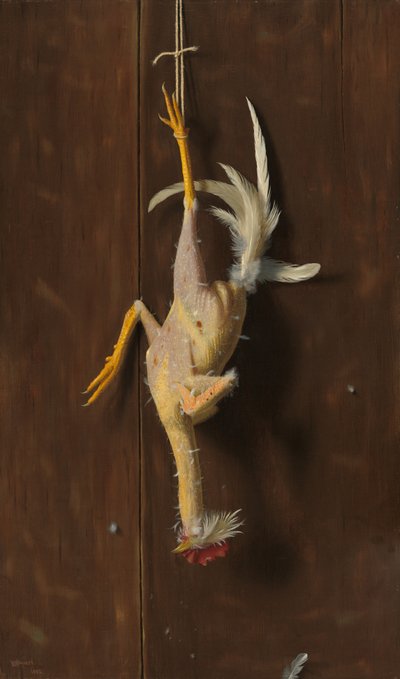 Plucked Clean，1882年。 作者 威廉·迈克尔·哈内特