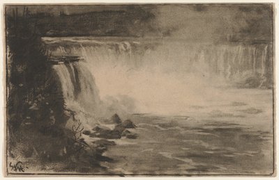 尼亚加拉瀑布 作者 William Morris Hunt