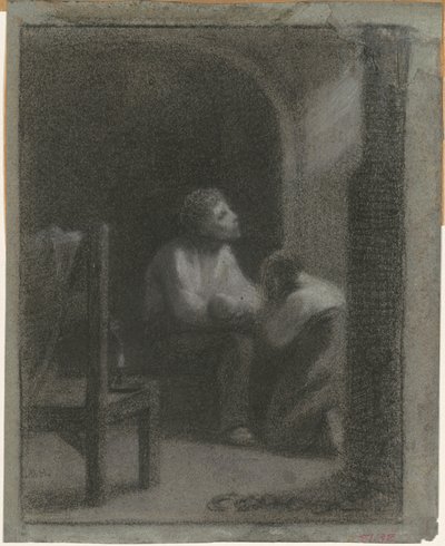 祈祷者 作者 William Morris Hunt