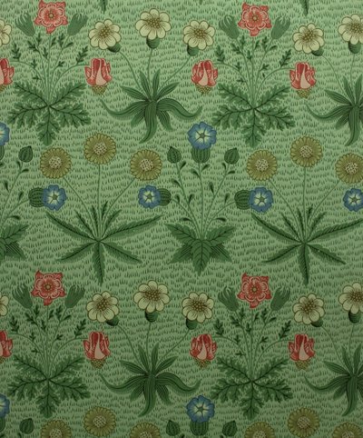 黛西·玛格丽特（Daisy Marguerite），印刷版墙纸，1862年。 作者 威廉莫里斯挂毯作品