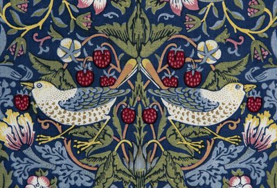 装饰织物，1883年。 作者 威廉莫里斯挂毯作品