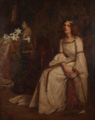 伊莱恩，1899年 作者 William Mouat Loudan