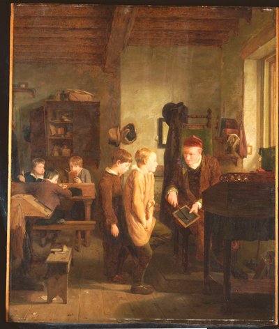 空闲男孩，1815年 作者 威廉·穆雷迪（William Mulready）